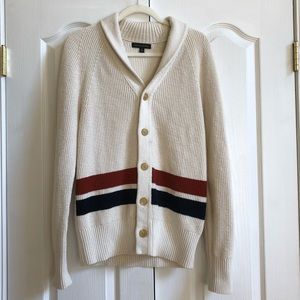 Banana Republic Striped Cardigan Sweater